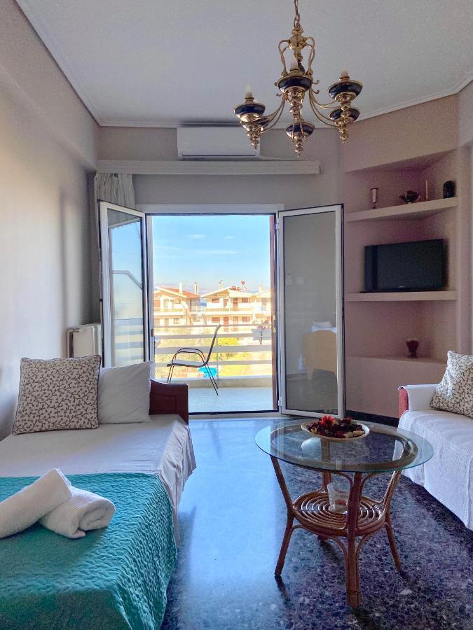 Mpanos Sea Apartment 2 Loutra Oraias Elenis Buitenkant foto